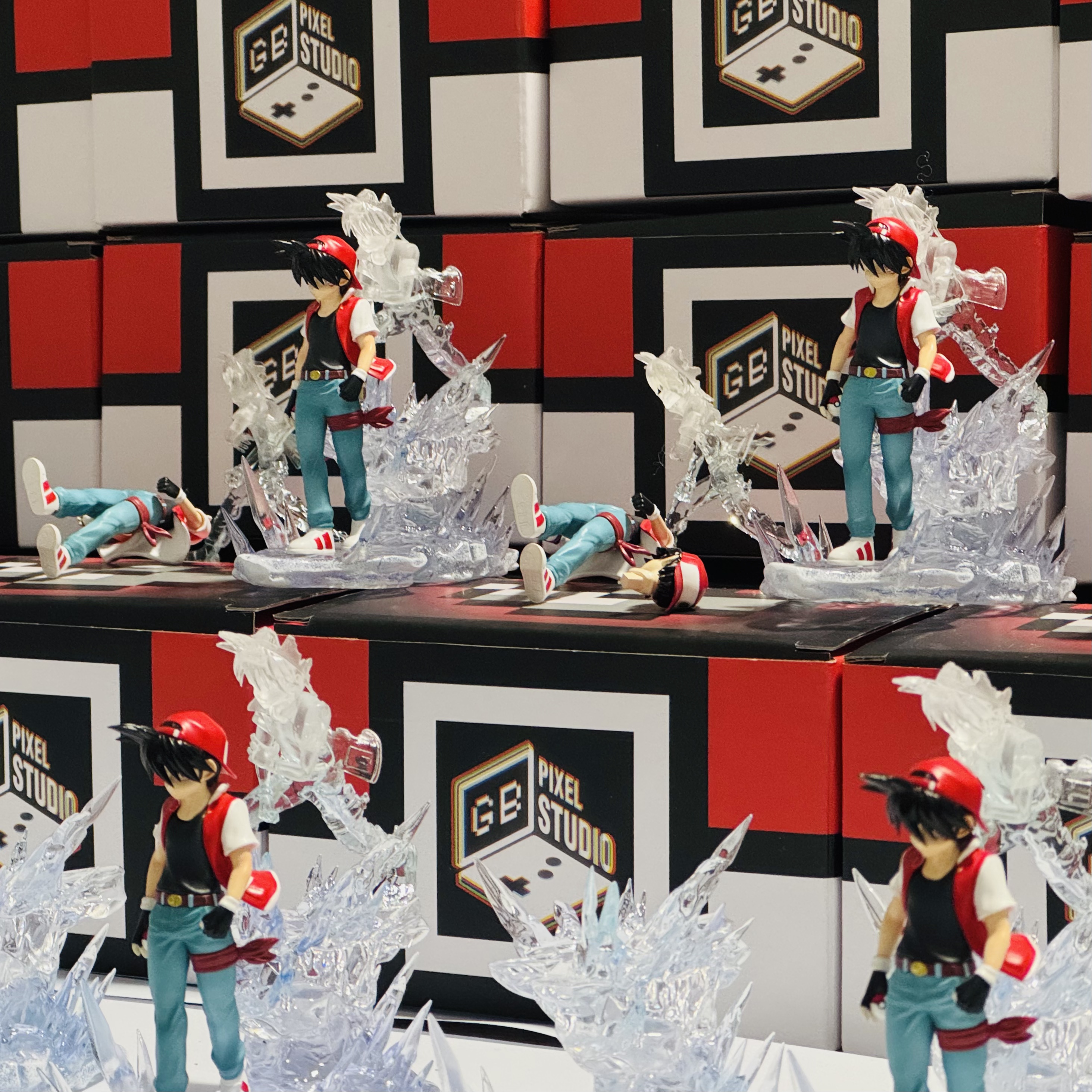 GB PIXEL像素工作室 圖鑑20比例 冰影赤紅/小赤