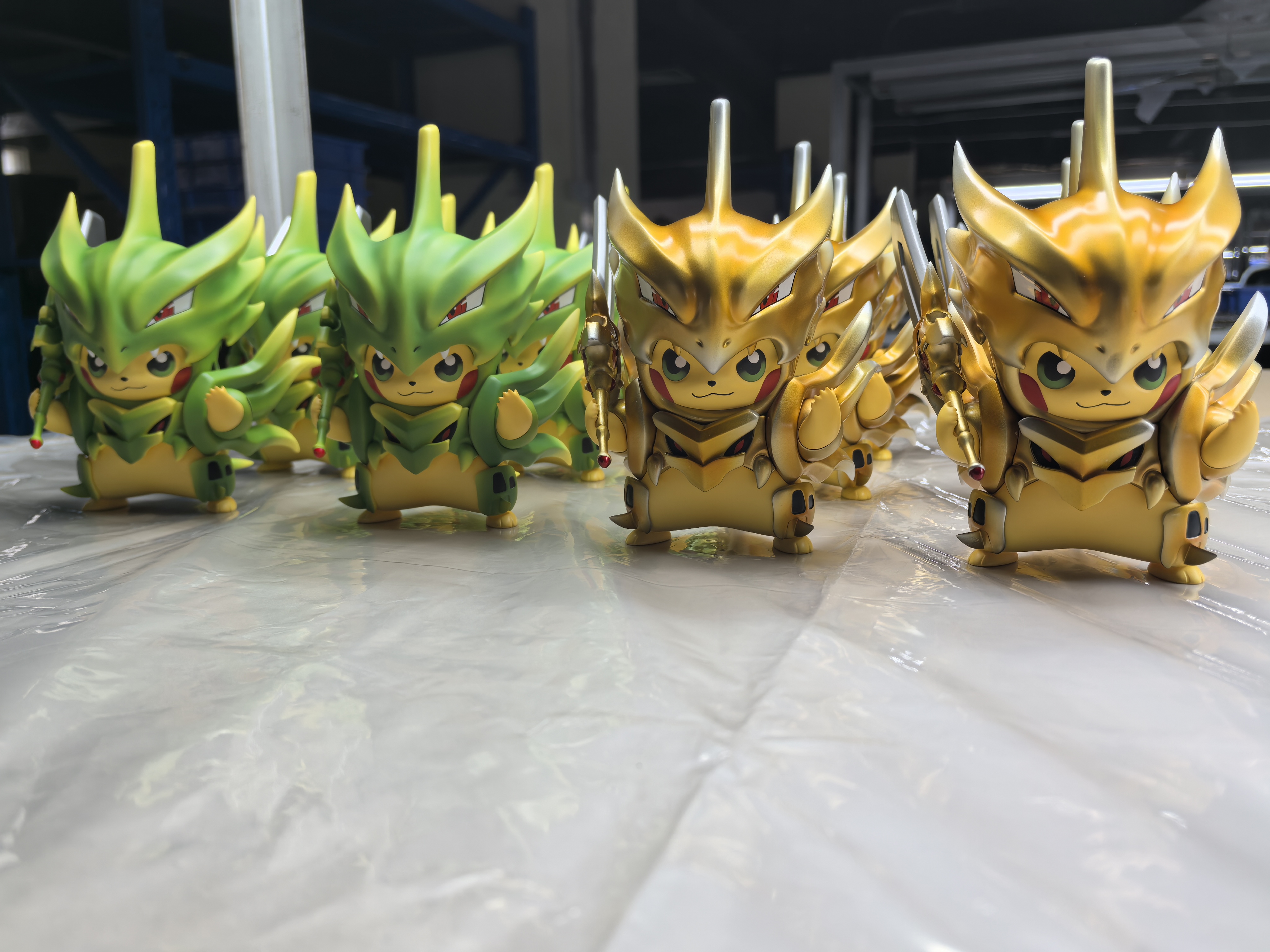 ECHO皮模鋪 mega班吉拉變裝皮卡丘