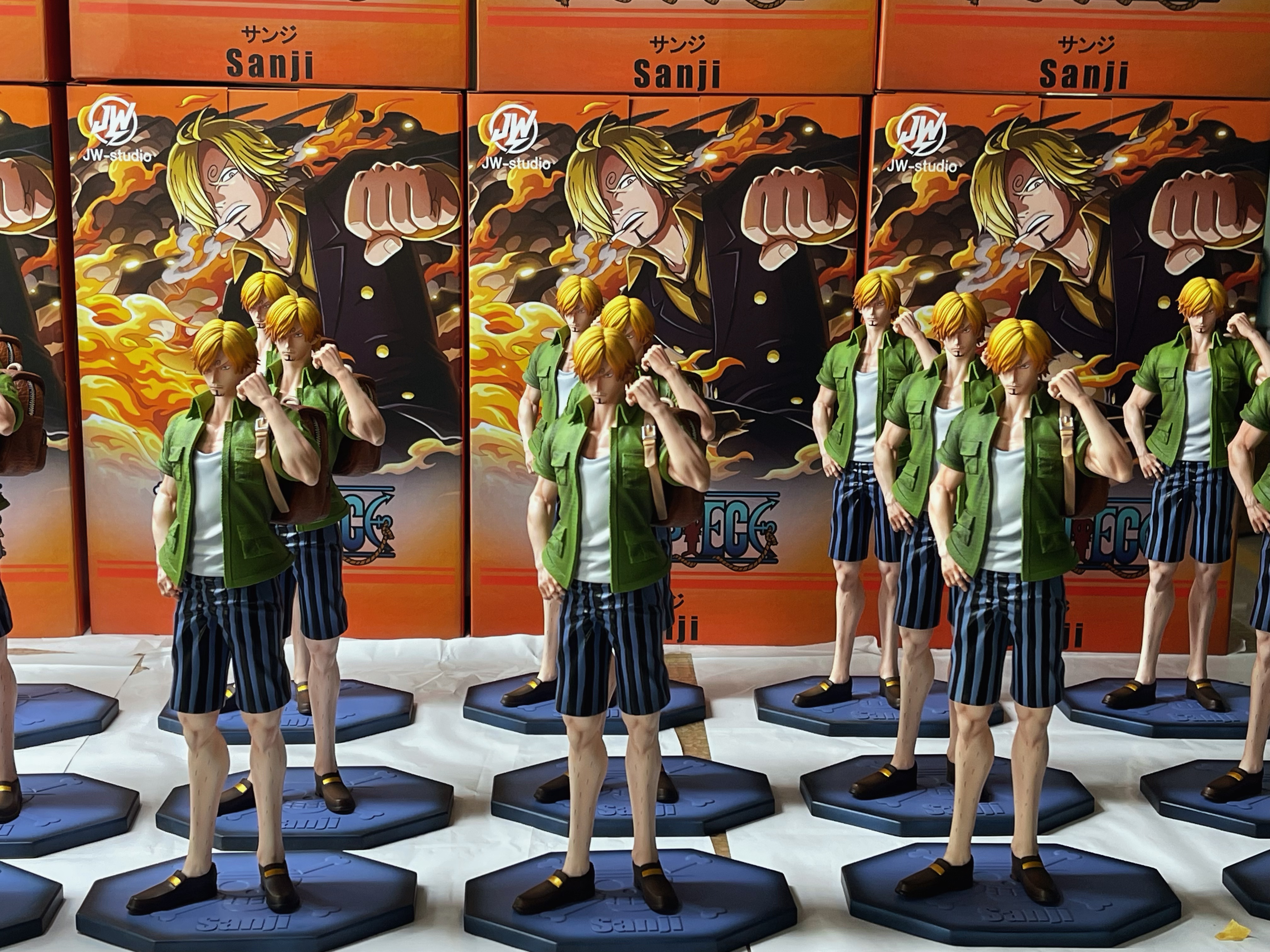 卷王JW studio 海賊王·狂熱行動系列 草帽團 全團  草帽團No.4 香吉士