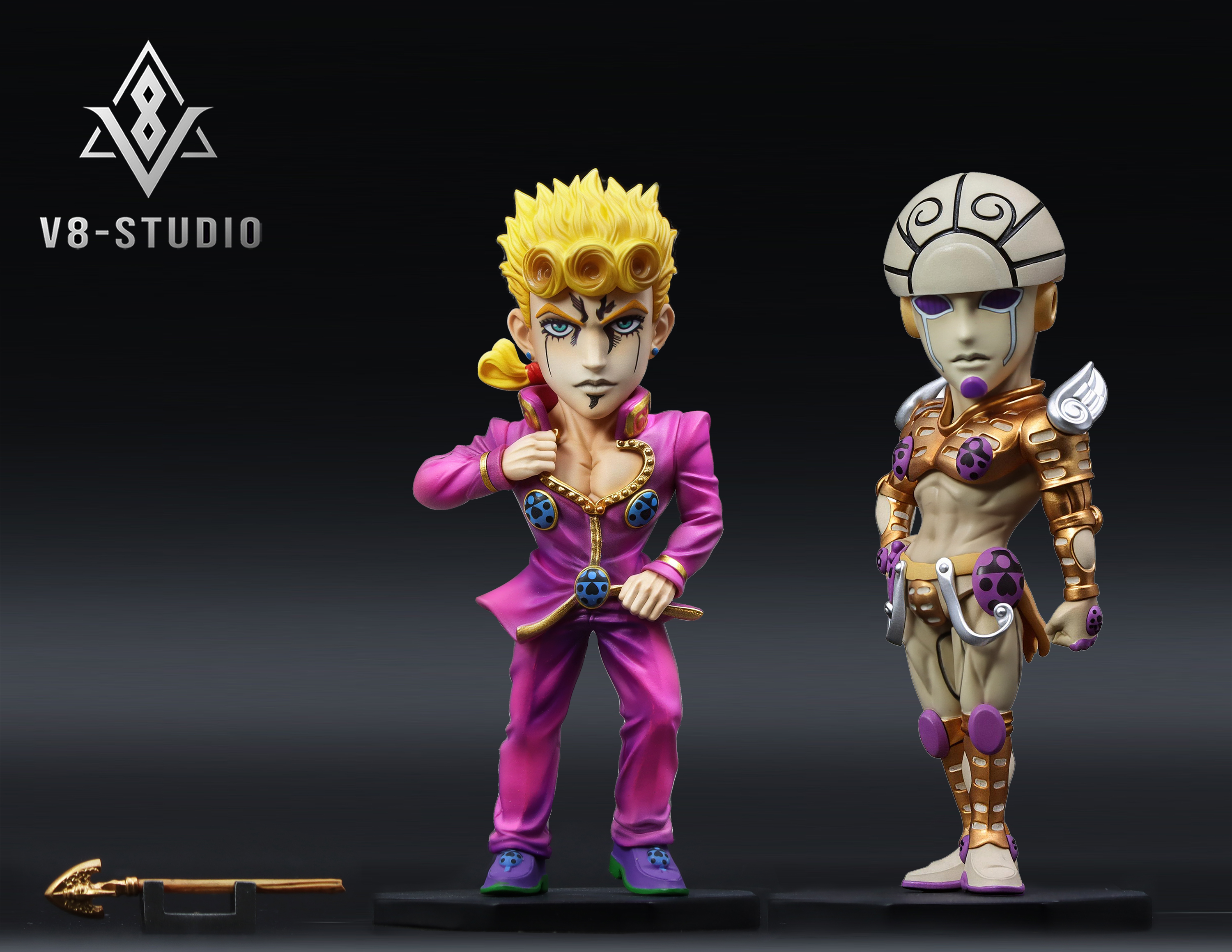 V 8-STUDIO JOJO黃金之風-喬魯諾·喬巴納/替身黃金體驗