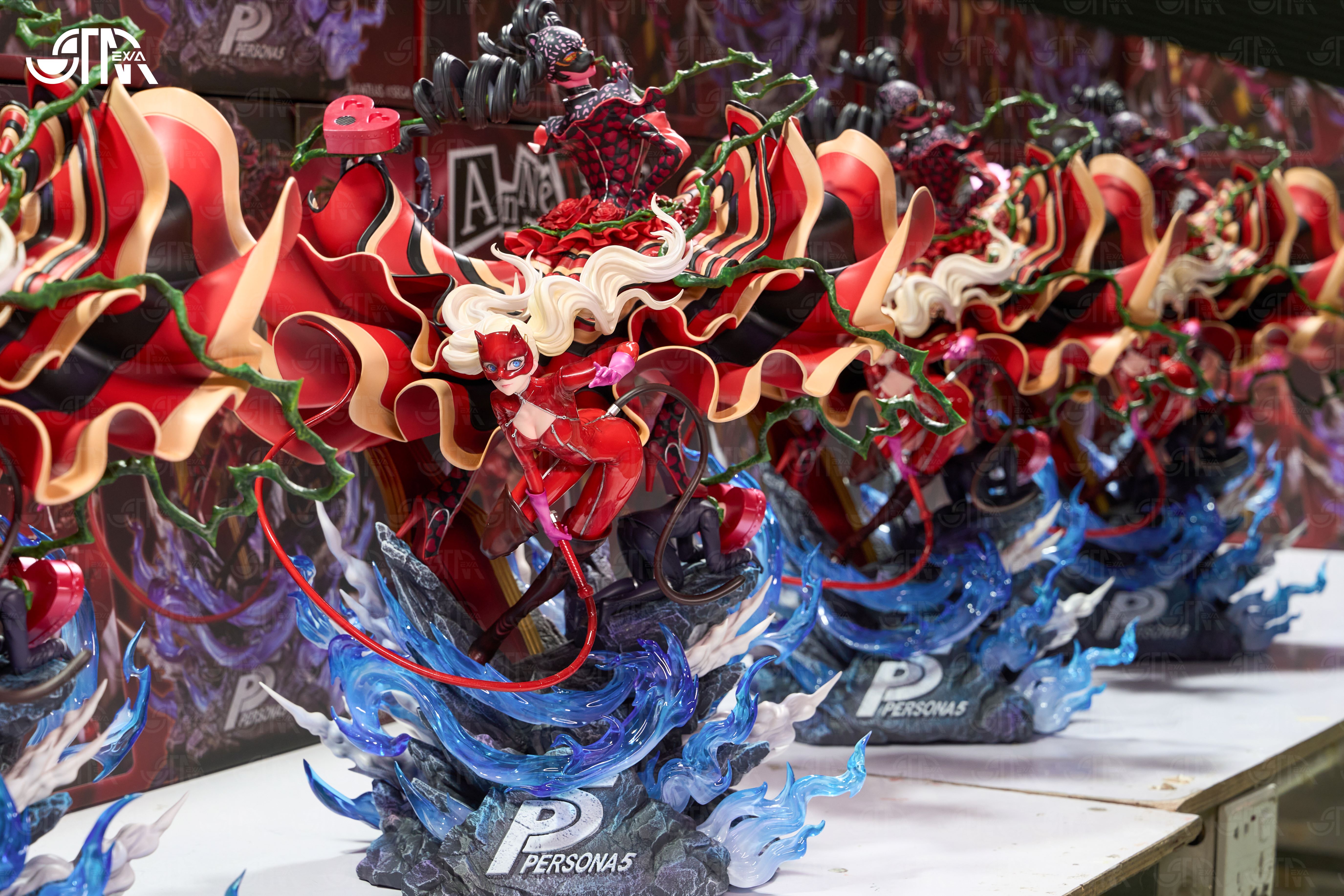 STAREXVA工作室 女神異聞錄5 PANTHER（高卷杏）with卡門 1/6雕像