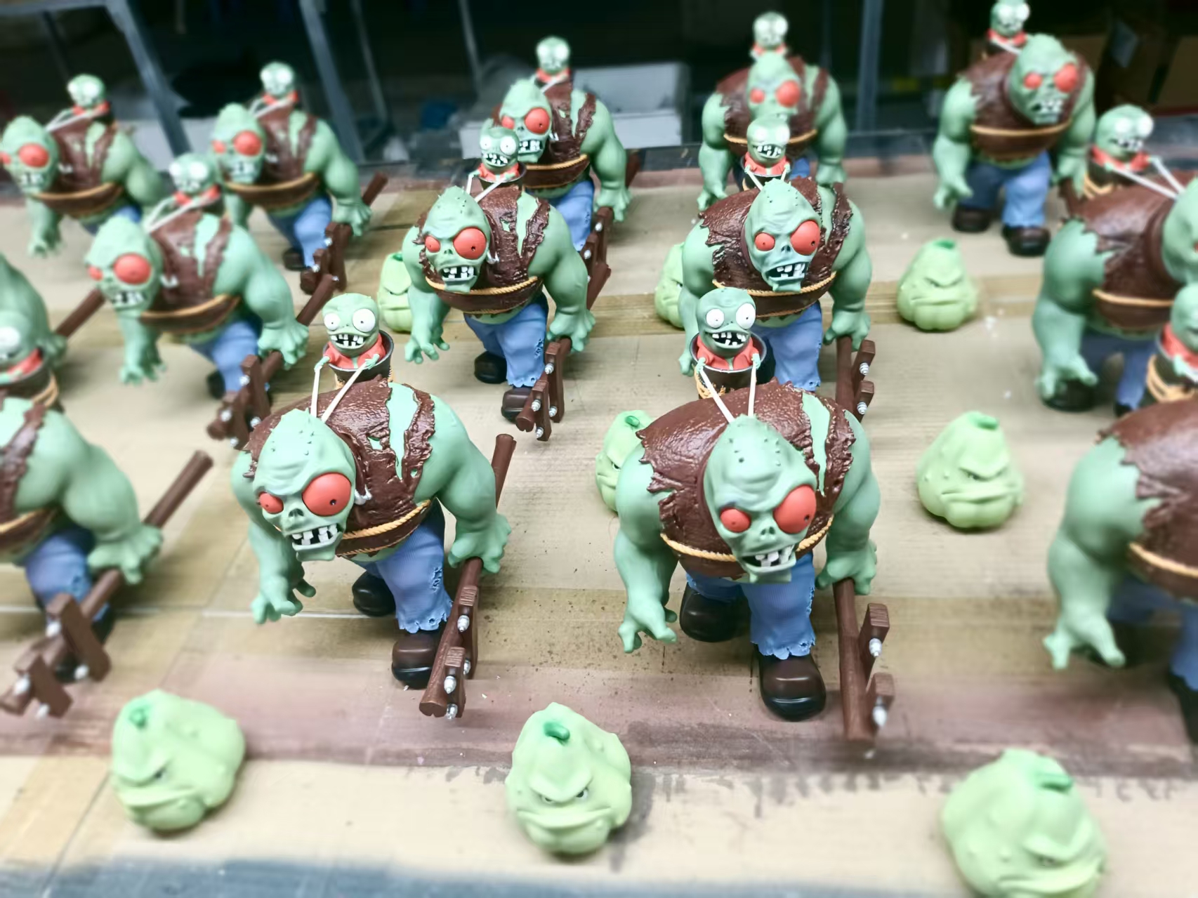 時光Time Studio 植物大戰殭屍紅眼巨人殭屍