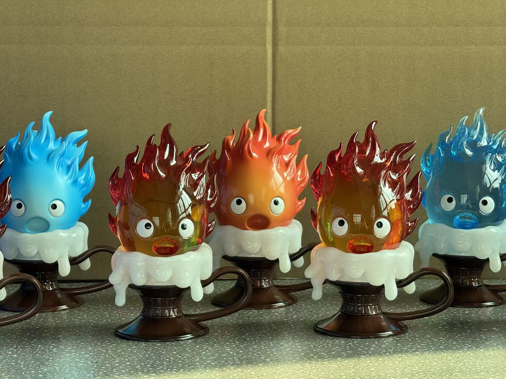 okk studio 宮崎駿桌面系列01 燭臺卡西法