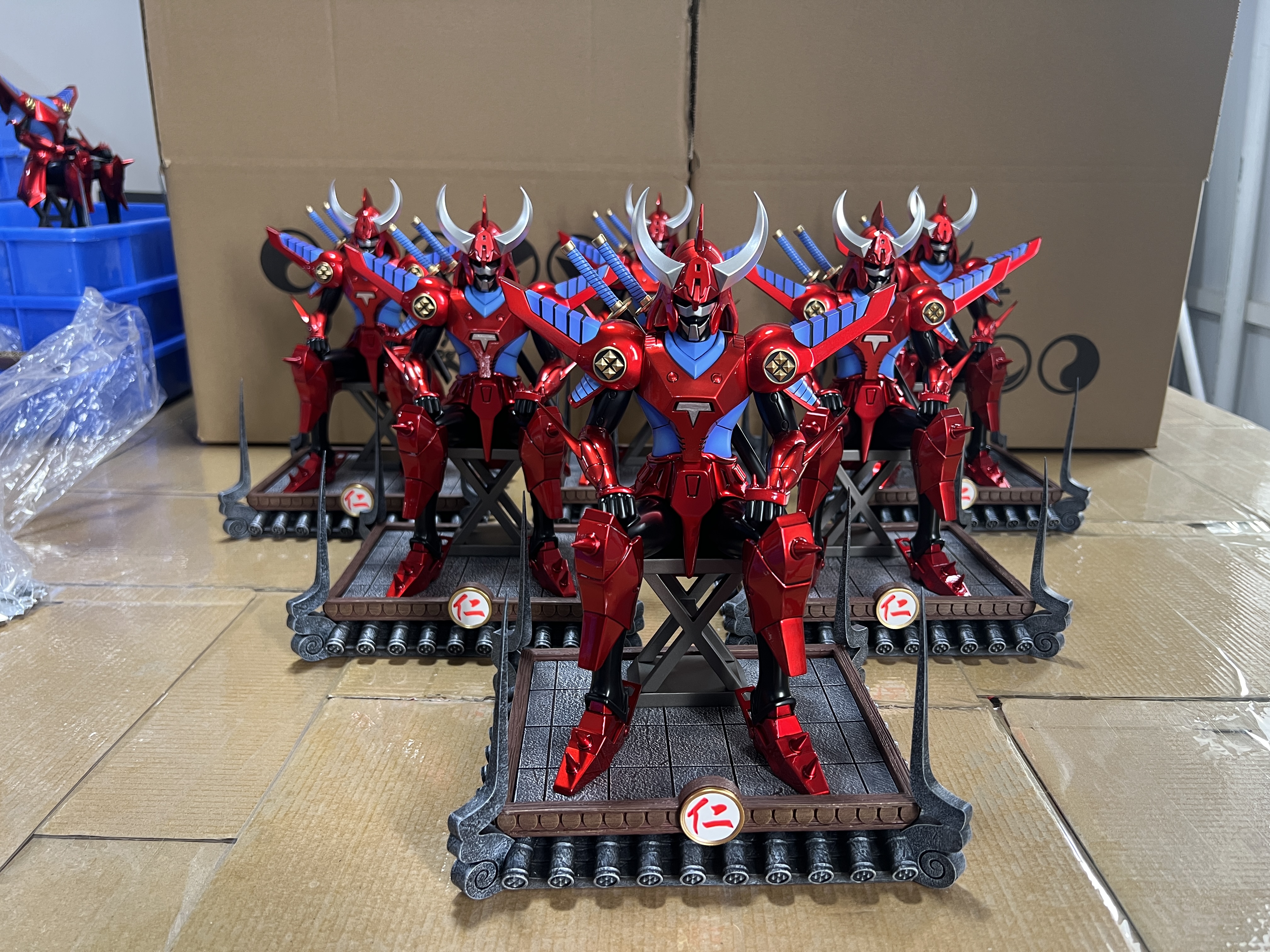 北斗Studio 魔神壇鬥士 鎧甲共鳴 火焰仁&天神智