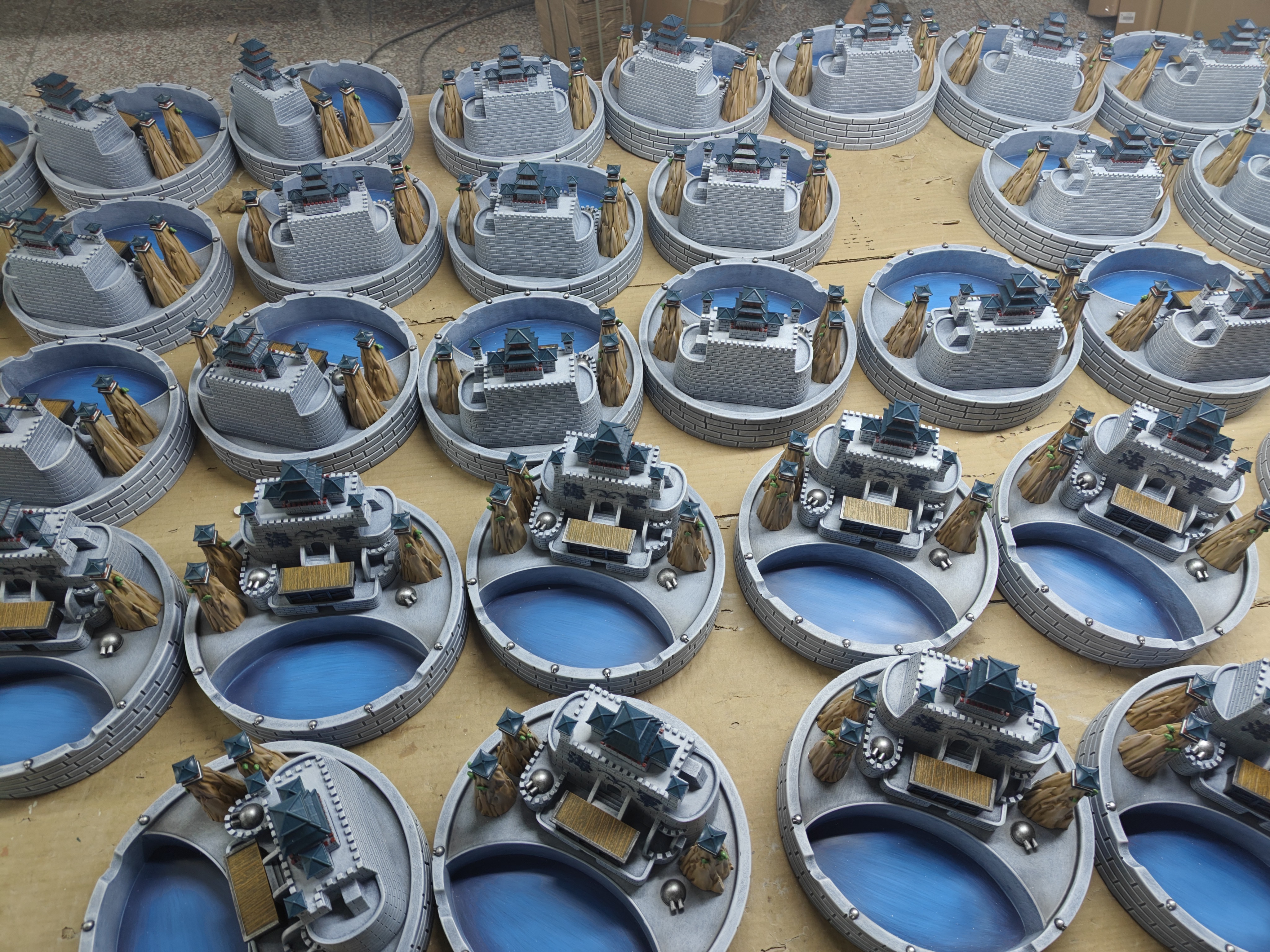 【工作室現貨】可藝模玩 航海王馬林福特海軍本部創意擺件 菸灰缸