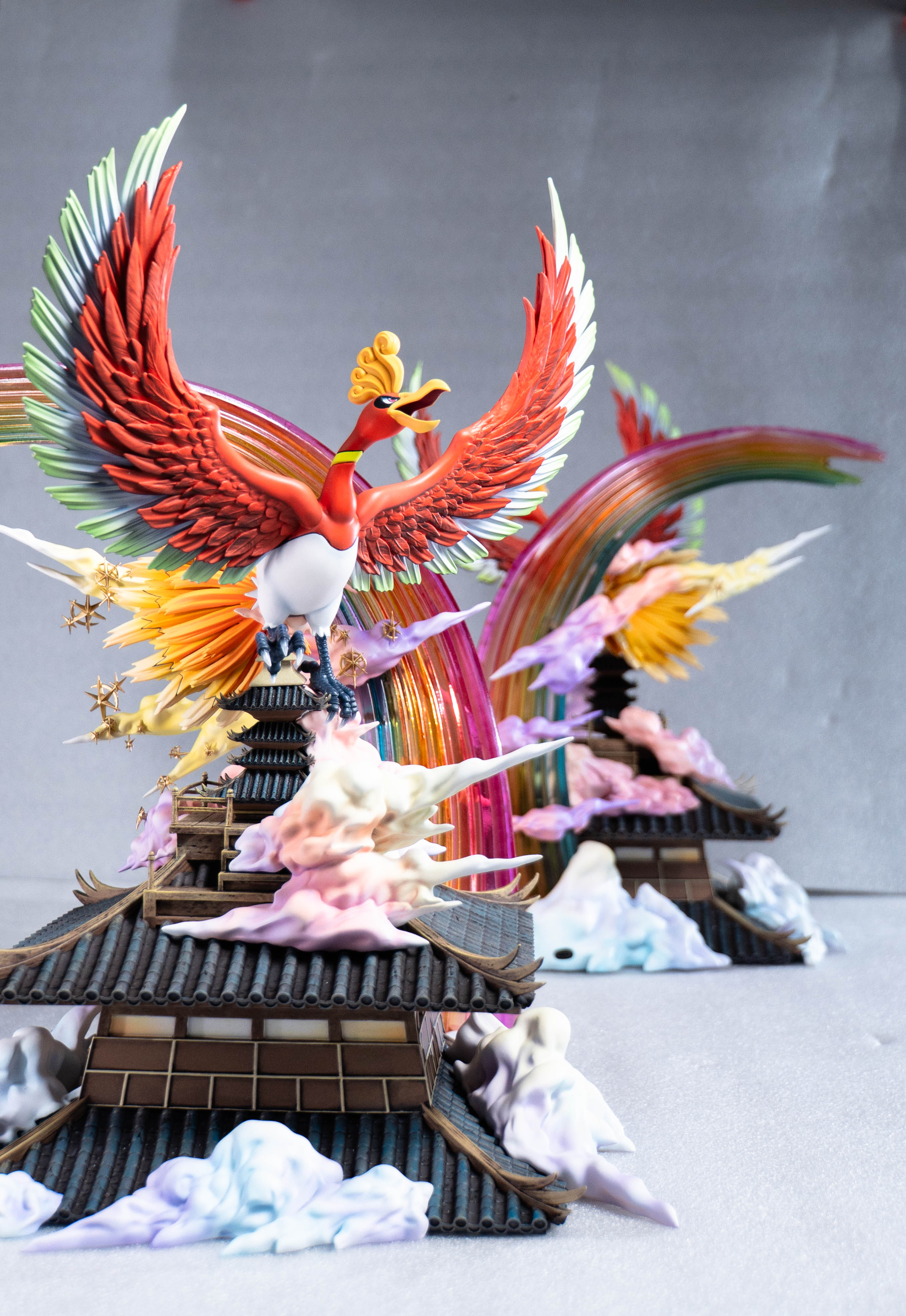 Cybera賽博領域工作室 寶可夢 神獸系列 彩虹的痕跡 希望的象徵-鳳王