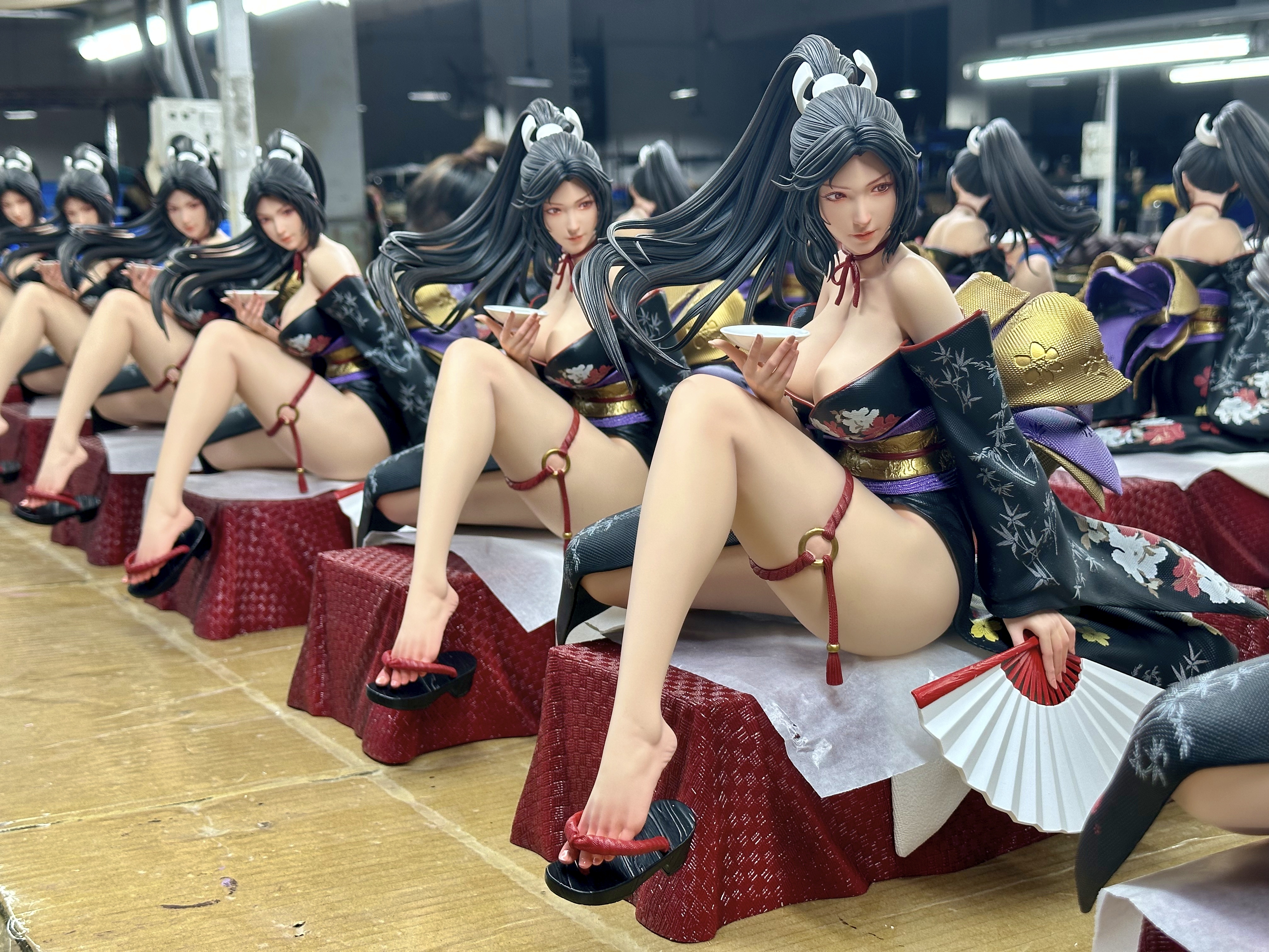 ORIGIN工作室 輕雕像女性格鬥家 小舞