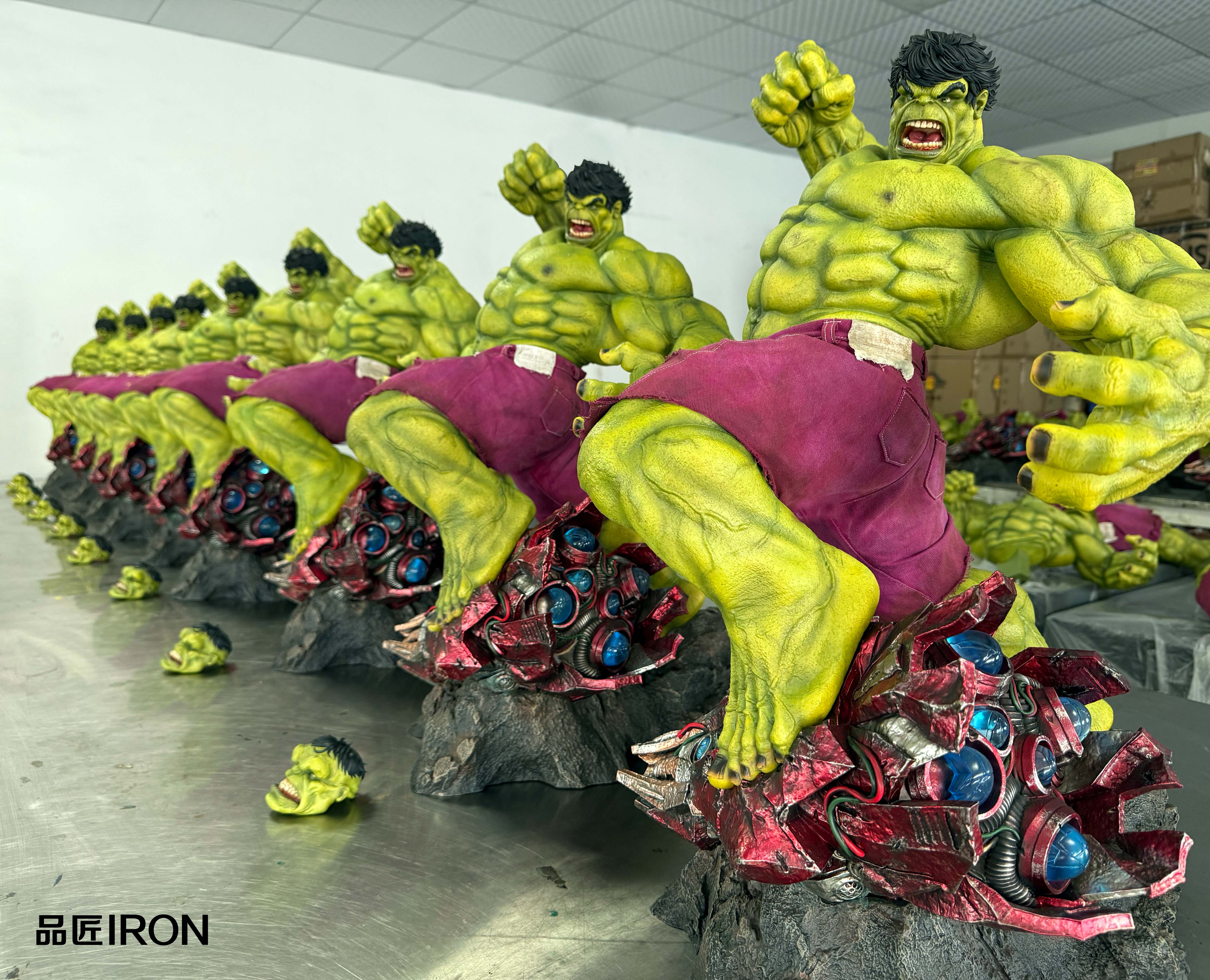 品匠IRON×JCOLLECTIONSPH MQ066-1/4綠巨人（Hulk）