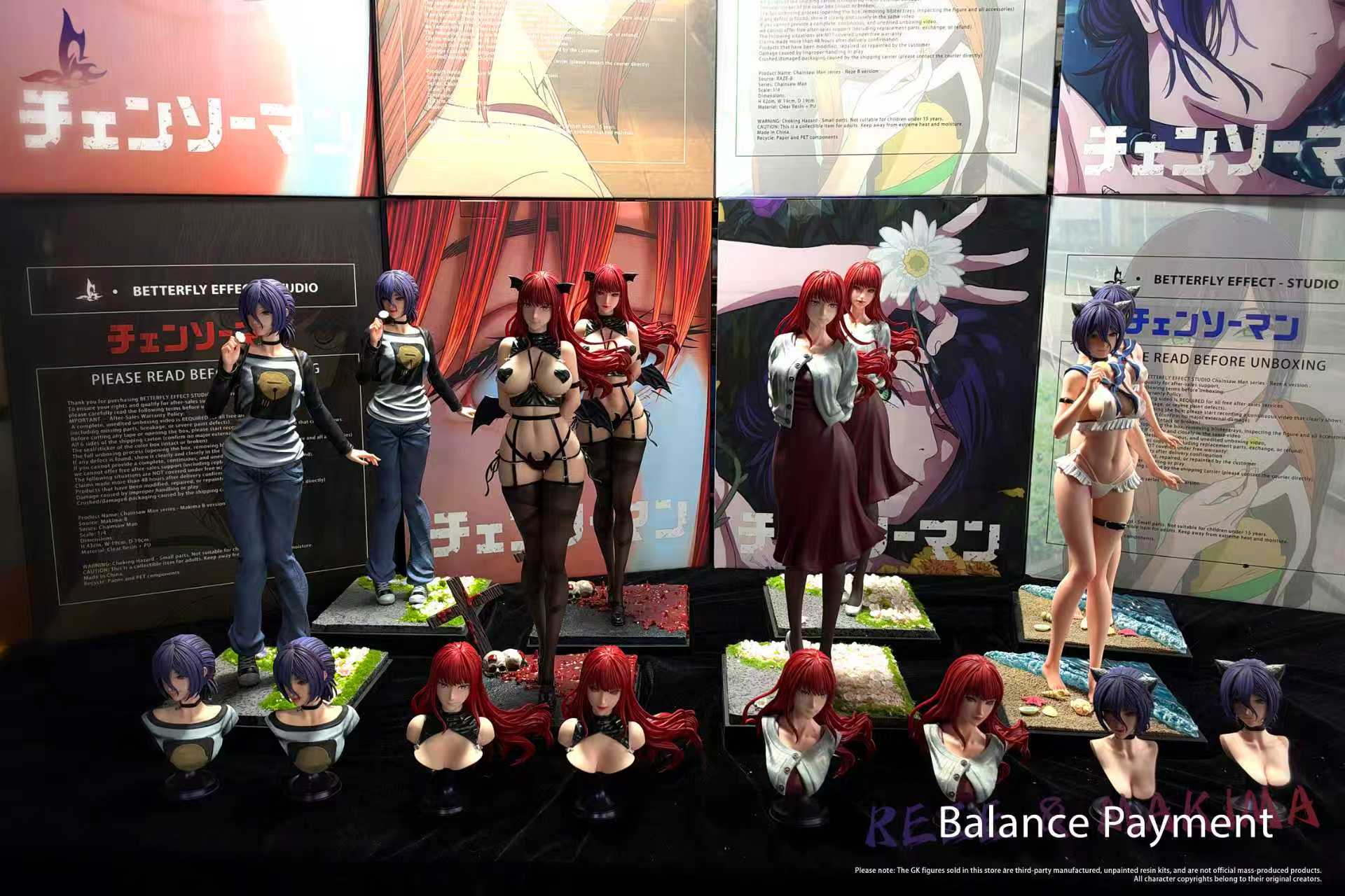 Butterfly Effect BE Studio 電鋸人-劇場版蕾塞特別篇-蕾塞、瑪奇瑪
