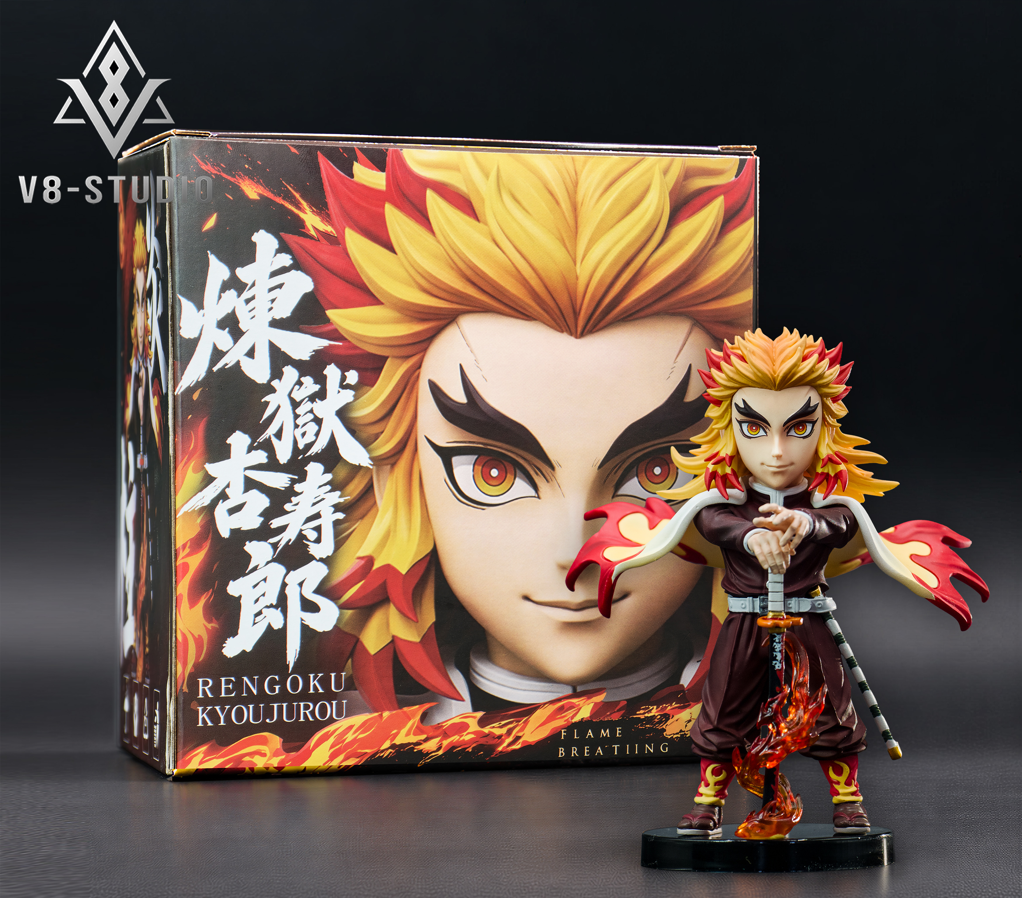 V8-STUDIO 鬼滅之刃柱人物系列第一彈 炎柱-煉獄杏壽郎