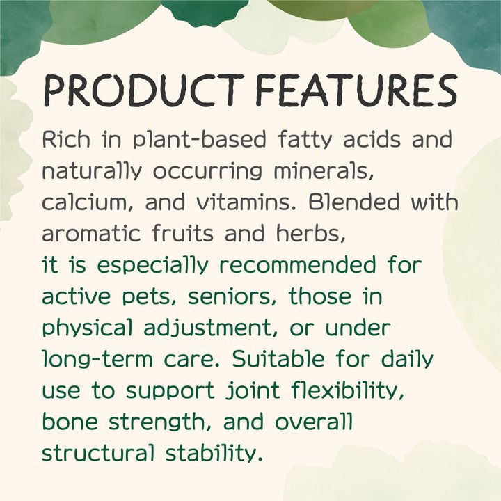 Product features of Joint & Bone Support hay powder for senior rabbits