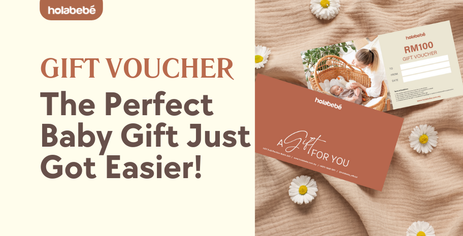 Say Hello to Holabebe Gift Vouchers. The Perfect Baby Gift Just Got Easier!