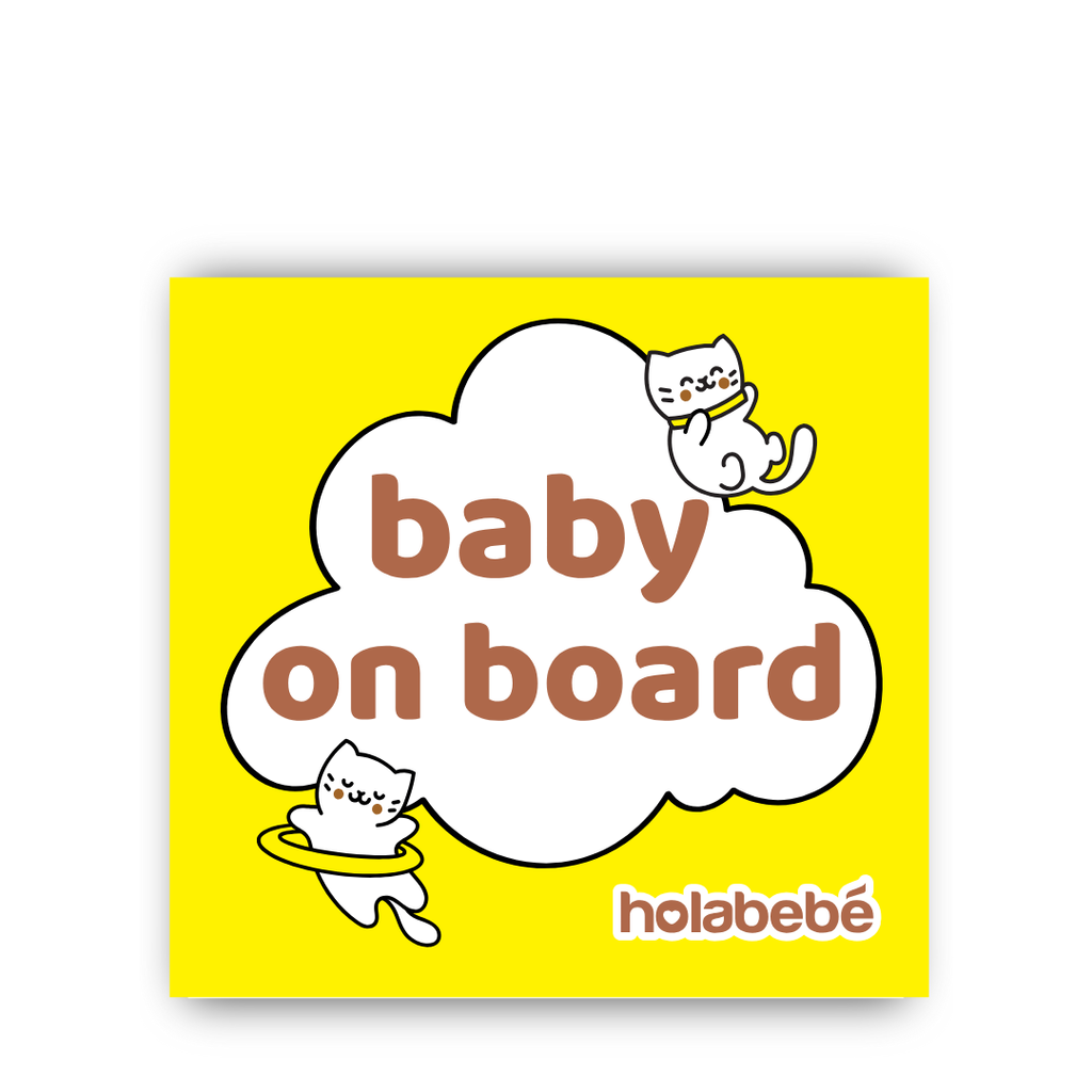 Holabebe baby onboard car sticker