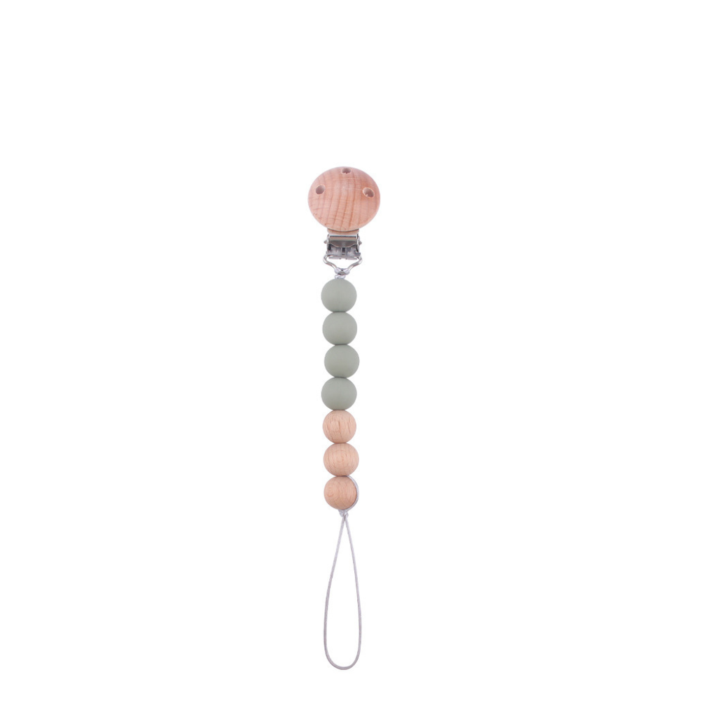 Holabebe Wooden Pacifier Clip2
