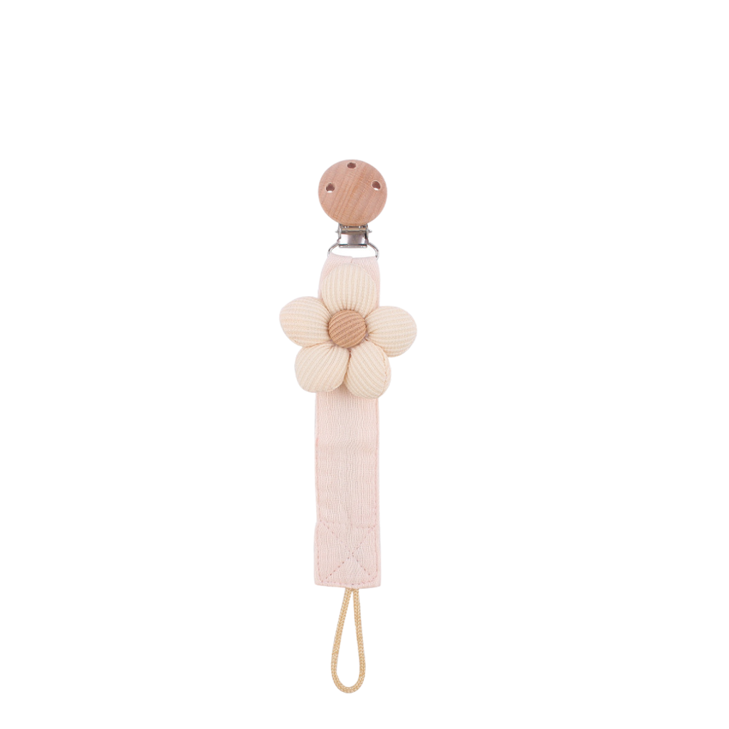 Holabebe Flower Canvas Pacifier Clip5