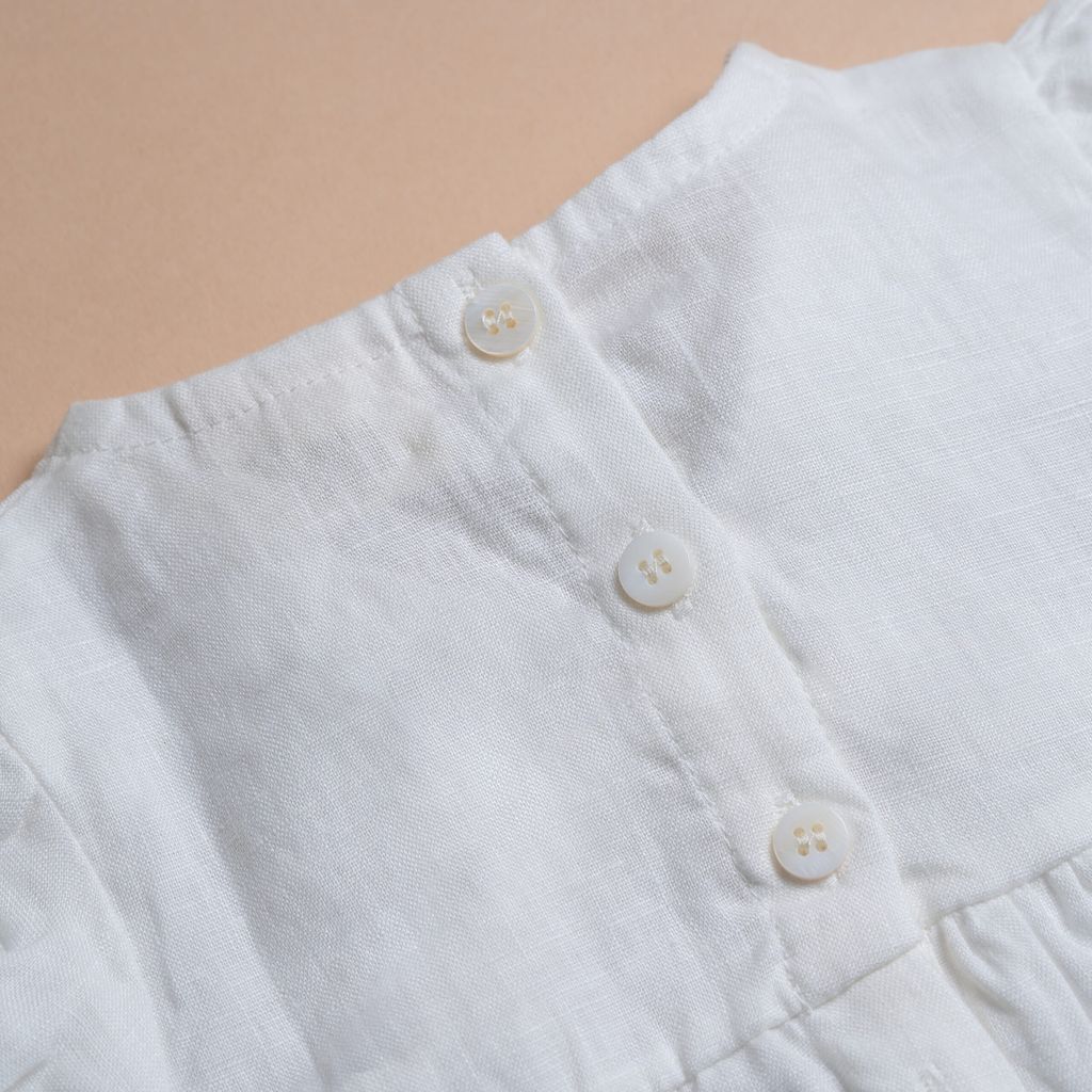 Hatch Signature Linen Romper6