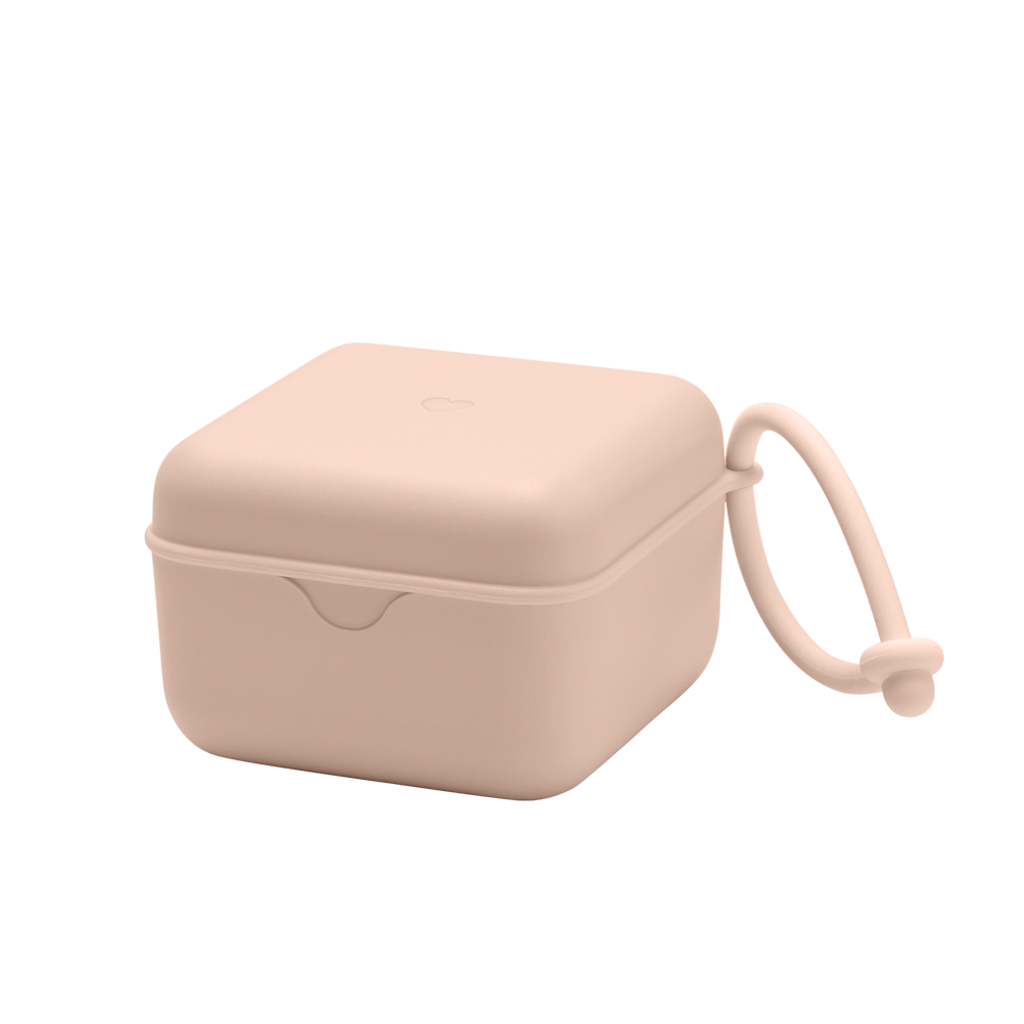 BIBS Pacifier Box pink