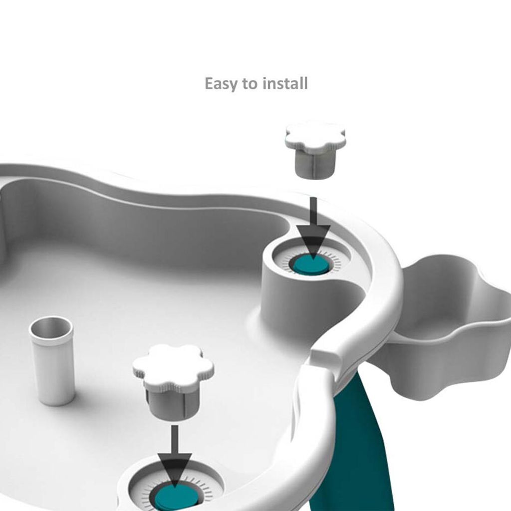 KIds Multi Activity Building Block Table & Chair Set6