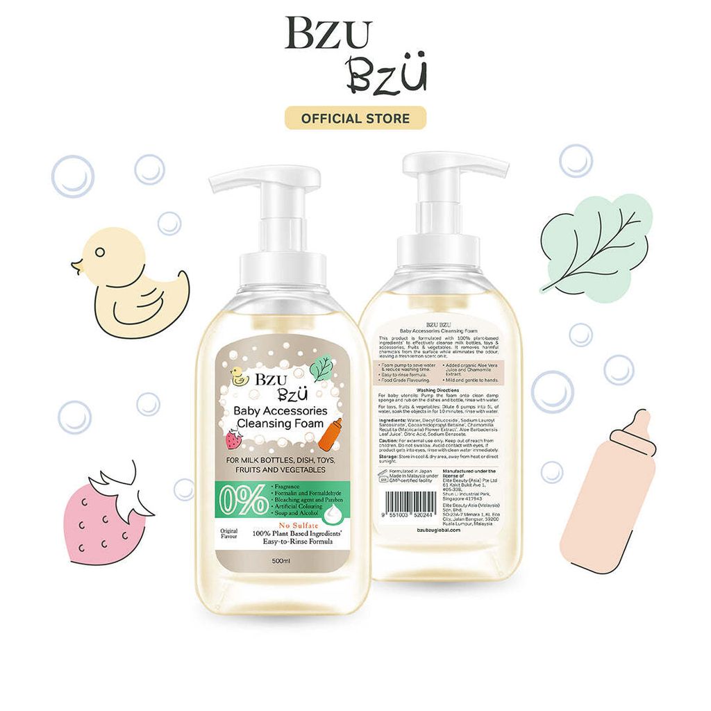 BZU BZU Baby Accessories Cleansing Foam Original2