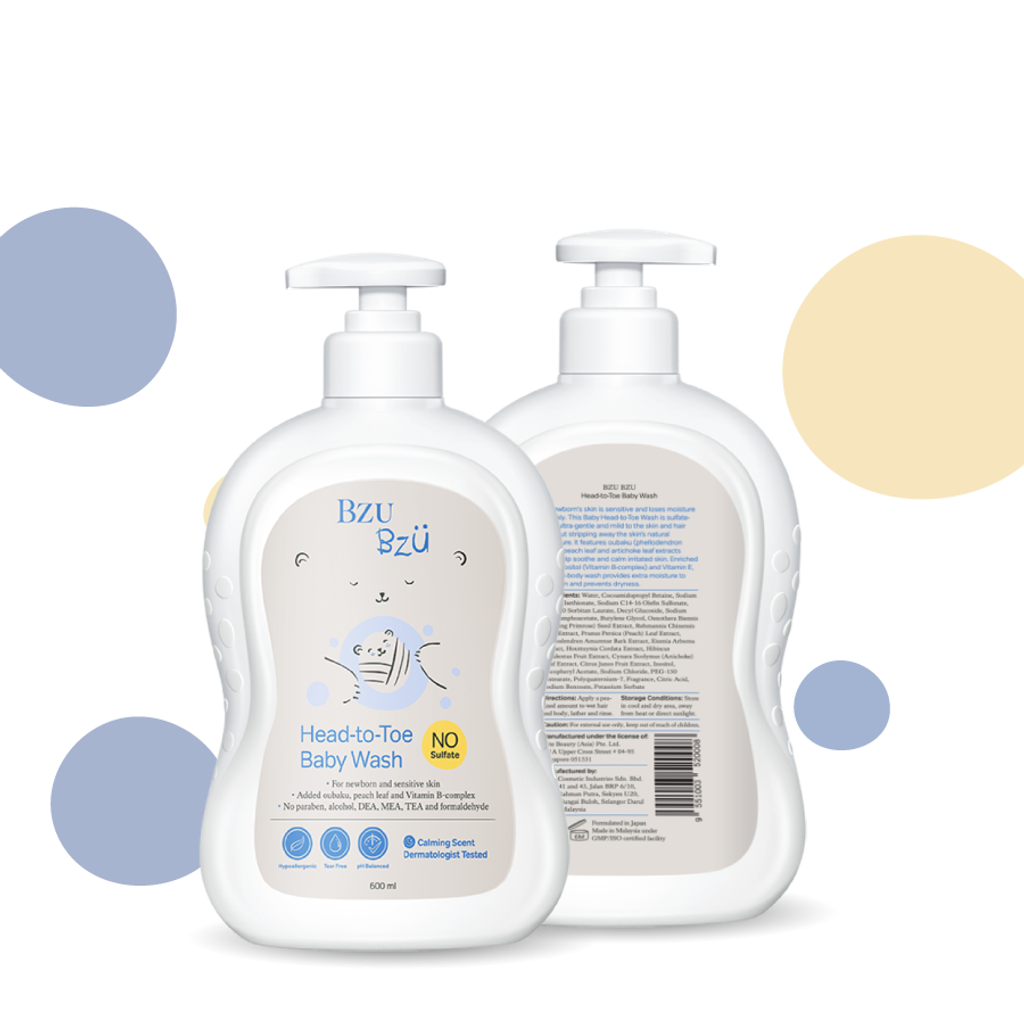 BZU BZU Baby Head To Toe Wash2