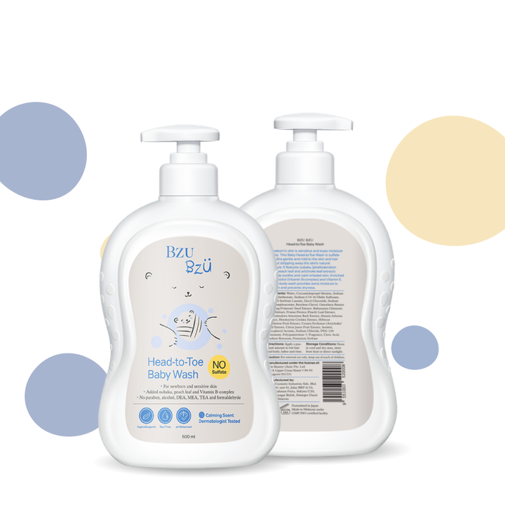 BZU BZU Baby Head To Toe Wash2