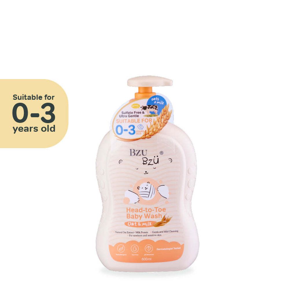BZU BZU Baby Head To Toe Wash Oat