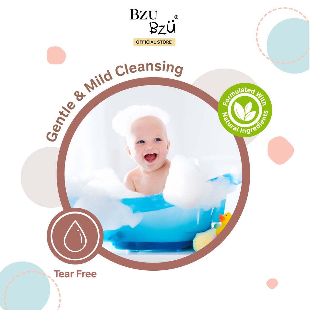 BZU BZU Baby Head To Toe Wash Oat5