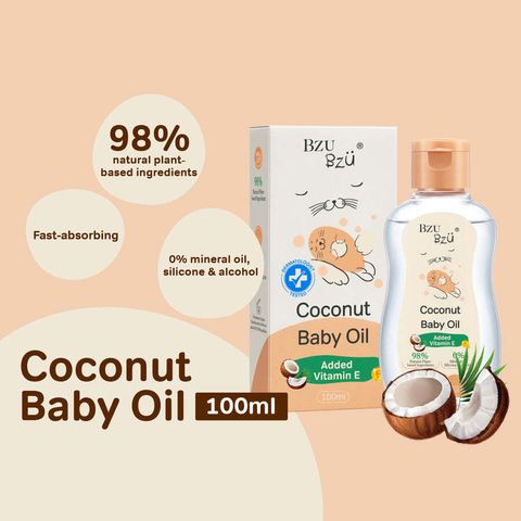BZU BZU Coconut Baby Oil2