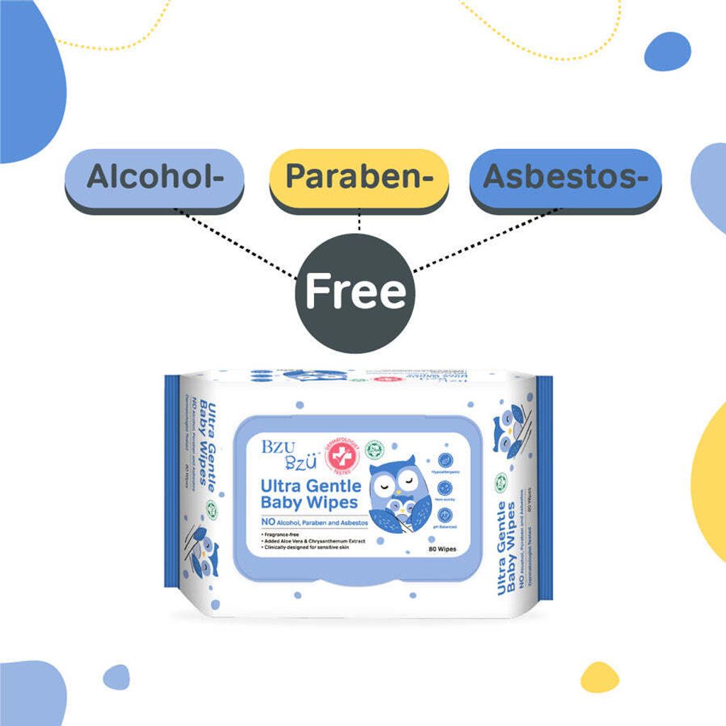 BZU BZU Ultra Gentle Baby Wipes4