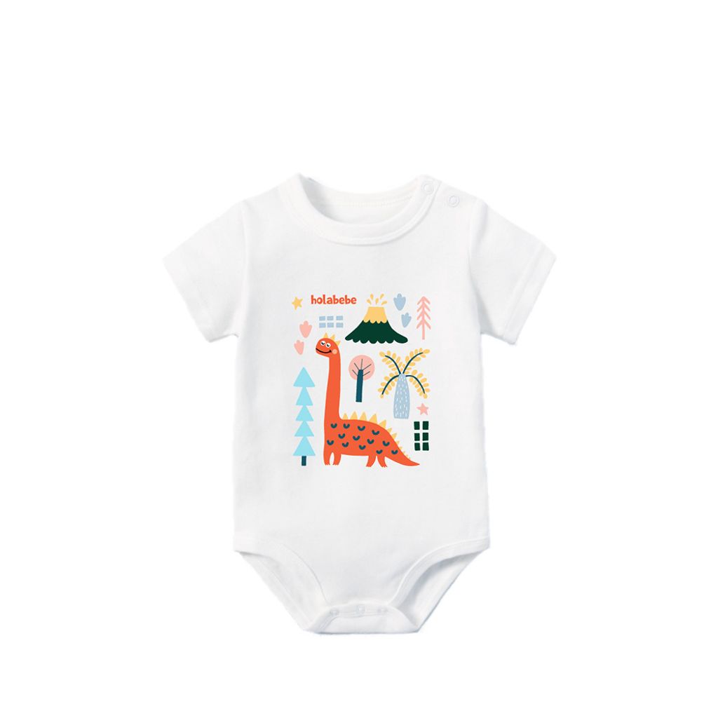 Holabebe Baby Romper Dinosaur Print