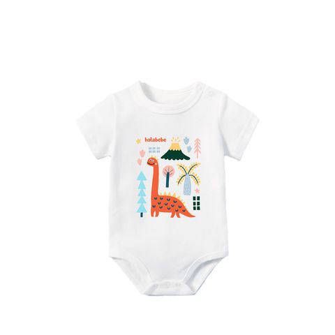 Holabebe Baby Romper Dinosaur Print
