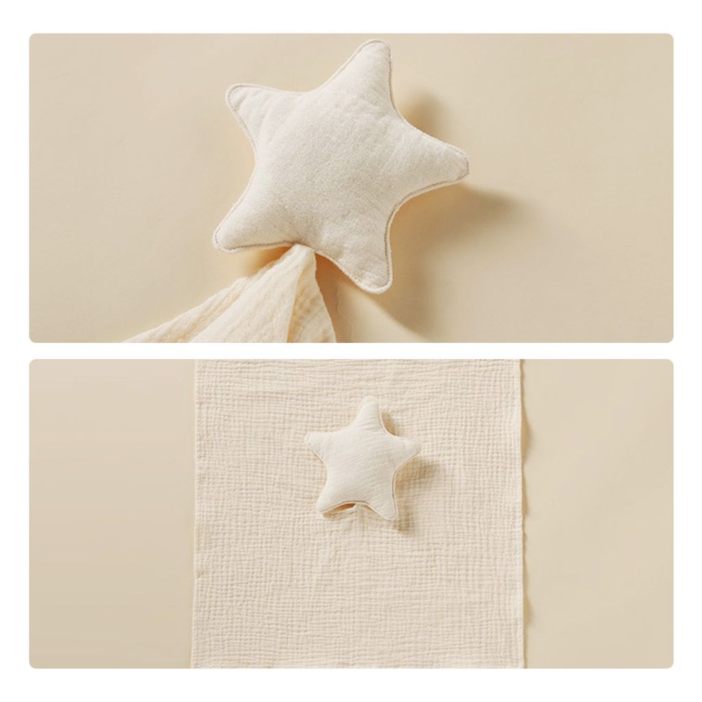 Holabebe Muslin Comfort Blanket With Star Design3