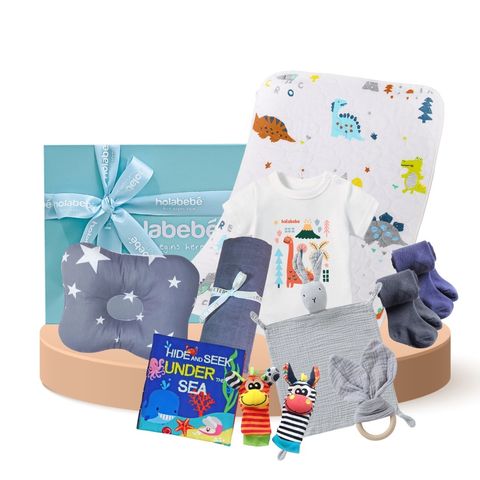 Holabebe Sweet Bunny 8-in1 Baby Gift Box | Unisex & Bunny Theme