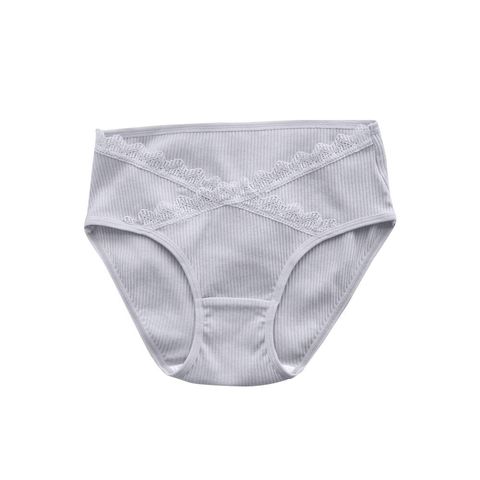 V Shaped Maternity Panties Grey
