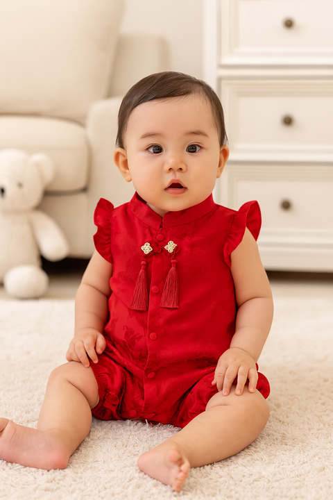 Holabebe Chinese Style Baby Romper Malaysai