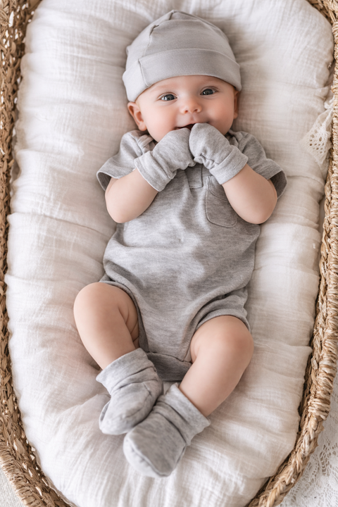 Holabebe Cozy Cloud Grey Set