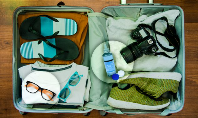7 travel tips for contact lens wearers