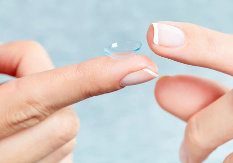 Types of Contact Lenses best optical shop near me best prices sale online retail contact lens on finger