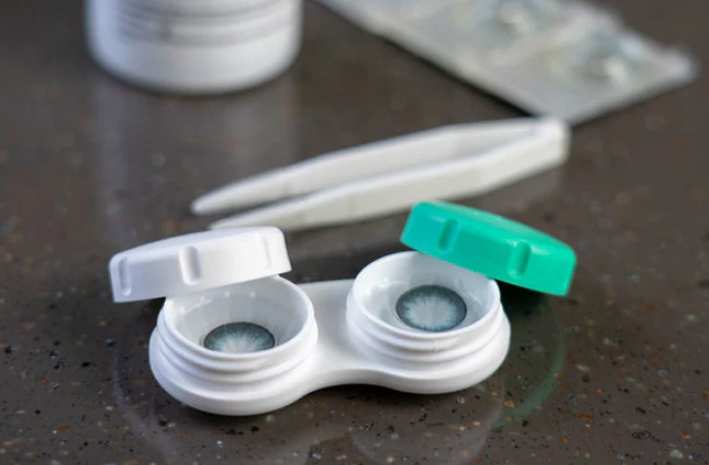 How to Take Care of Your Contact Lens Cases