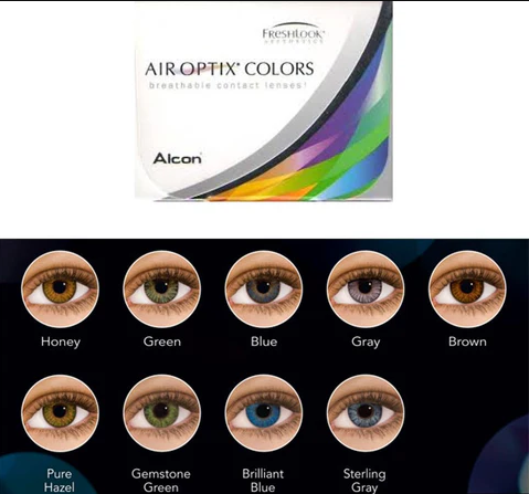 The Best Color Contact Lenses top optical shop retail near me best prices sale malaysia alcon air optix