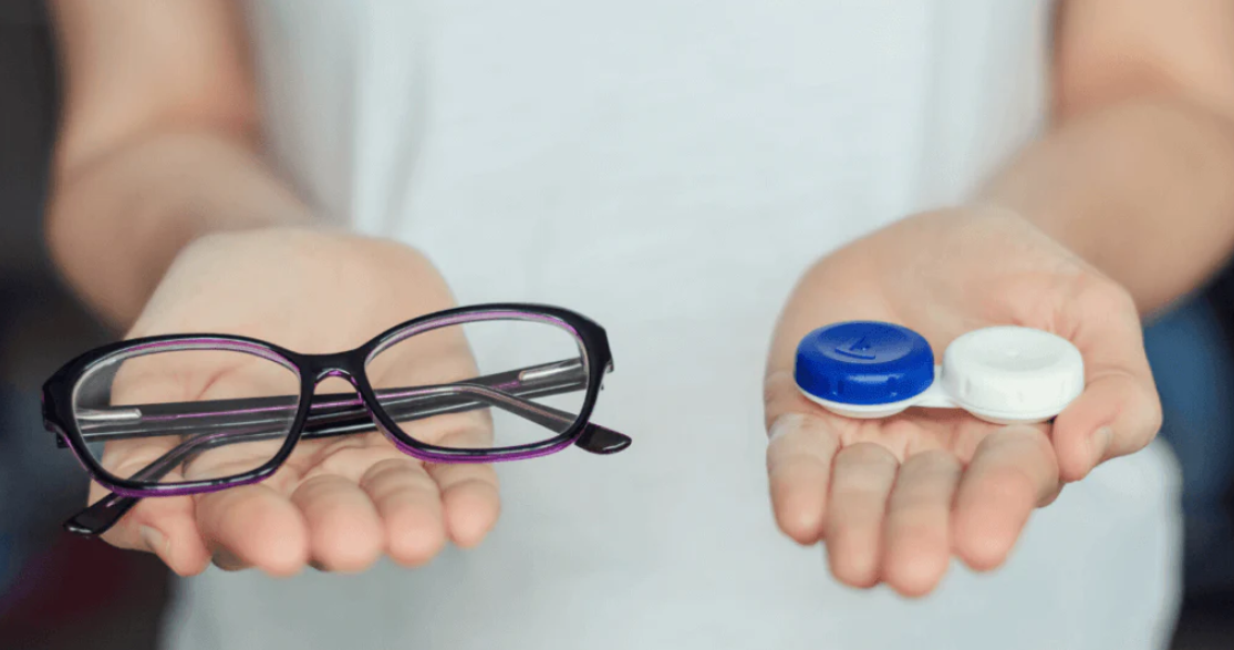 Changing from Glasses to Contacts: Pros and Cons