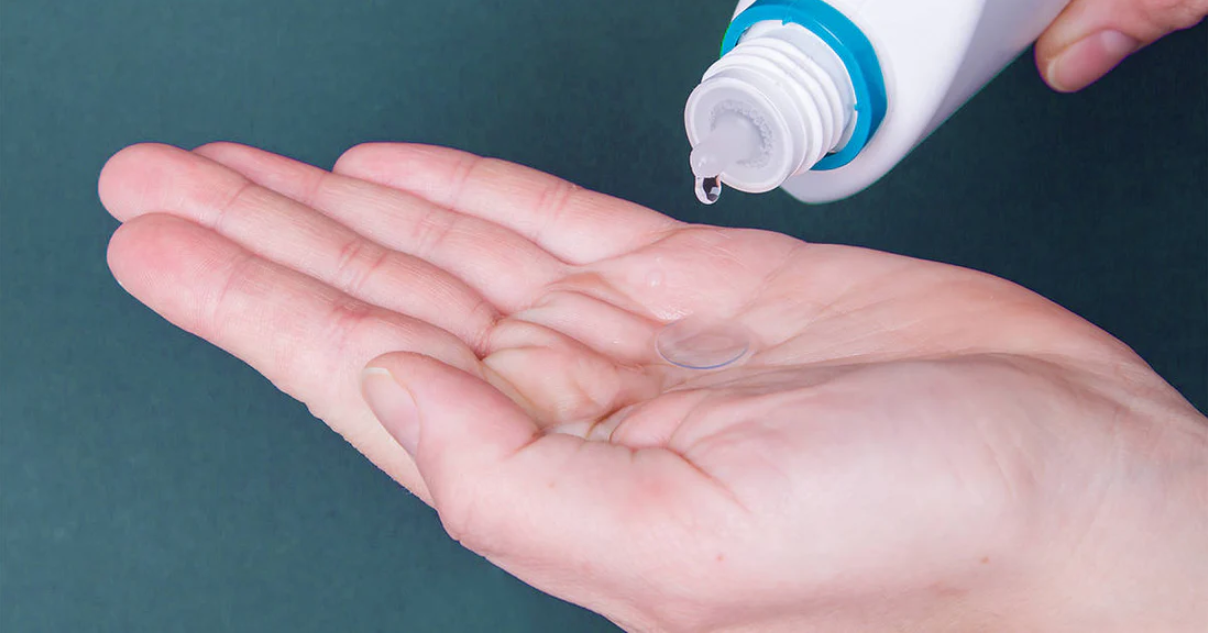How to care your soft contact lens