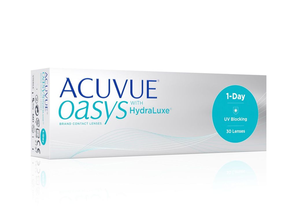 large-ACUVUE Packshot OASYS 1D w HydraLuxe 30P Left Highlights UV PNG best optometrist near me malaysia contact lens sale price