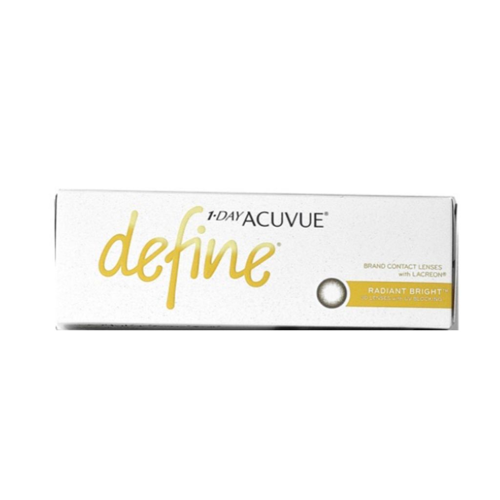 Acuvue Define Radiant Bright Contact Lens Box Best online contact lens