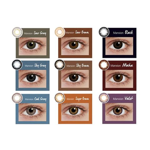 Silkon Manxion Monthly 2 Lenses color contact lens online optical retail shop near me best price sale swatches