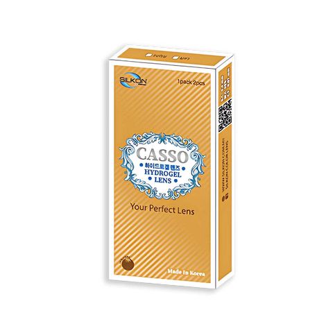 Silkon Casso 3 Months 2 Lenses contact lens best price online store retail near me sale  box