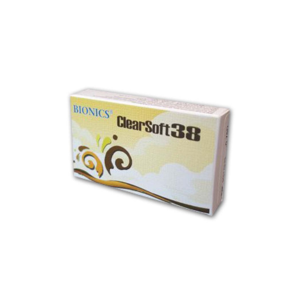 Bionics Clear Soft 38 Monthly 6 Lenses best prices for contact lenses near me optical shop internasional  shipping
