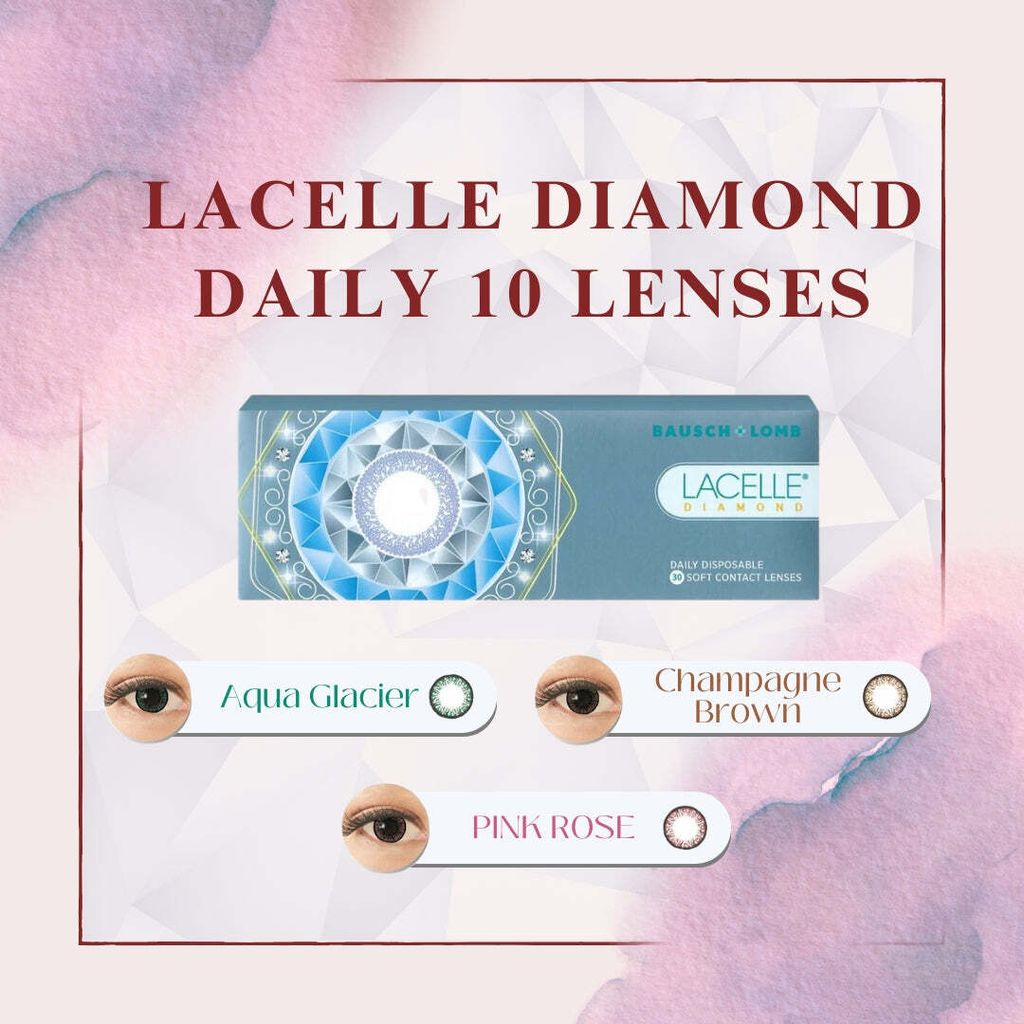 Lacelle_Diamond_Daily_10_Lenses_Contact Lenses promo_Best online shop near me optical contact lens sale Bausch & Lomb back box