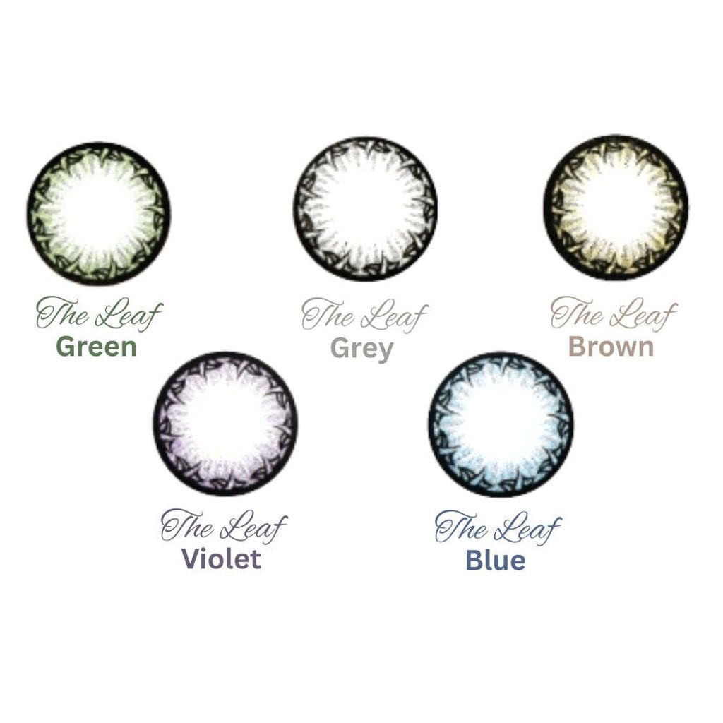Colorpia Leaf 2 Lenses color swatches colour contact lenses for sale online retail optical shop malaysia