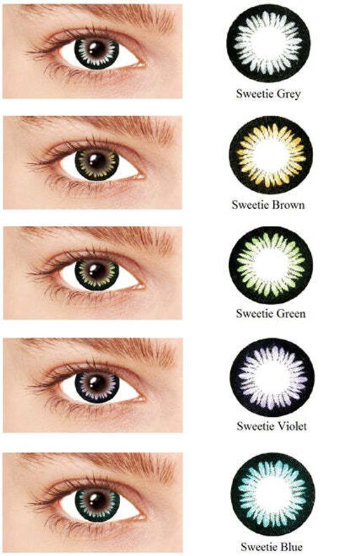 Blincon Sweetie Monthly 2 Lenses best optical shop near me best prices for contact lenses color swatches malaysia